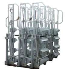 Мостик откидной эстакадный  с пружинным амортизатором МОЭ-3А