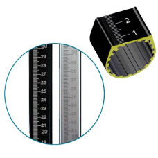 Чорний метрошток – МШИ 2,5 м. (1 ланка)