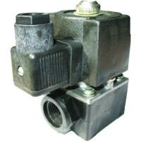 Пневморозподілювач двохлінійний з електромагнітним керуванням на Рном=0,63 Мпа П-РЕ 2/16.А1 без котушки