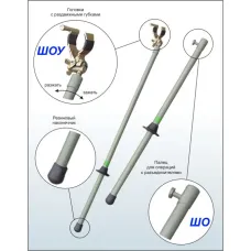 Штанга изолирующая оперативная универсальная ШОУ-15