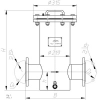 Фільтр сітчастий ФС-III-150-0,6-1Т