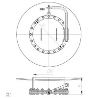 Люк-лаз цилиндрический ЛЛ-500
